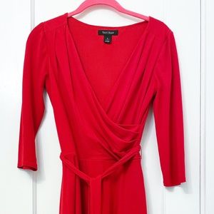 White House Black Market  red dress